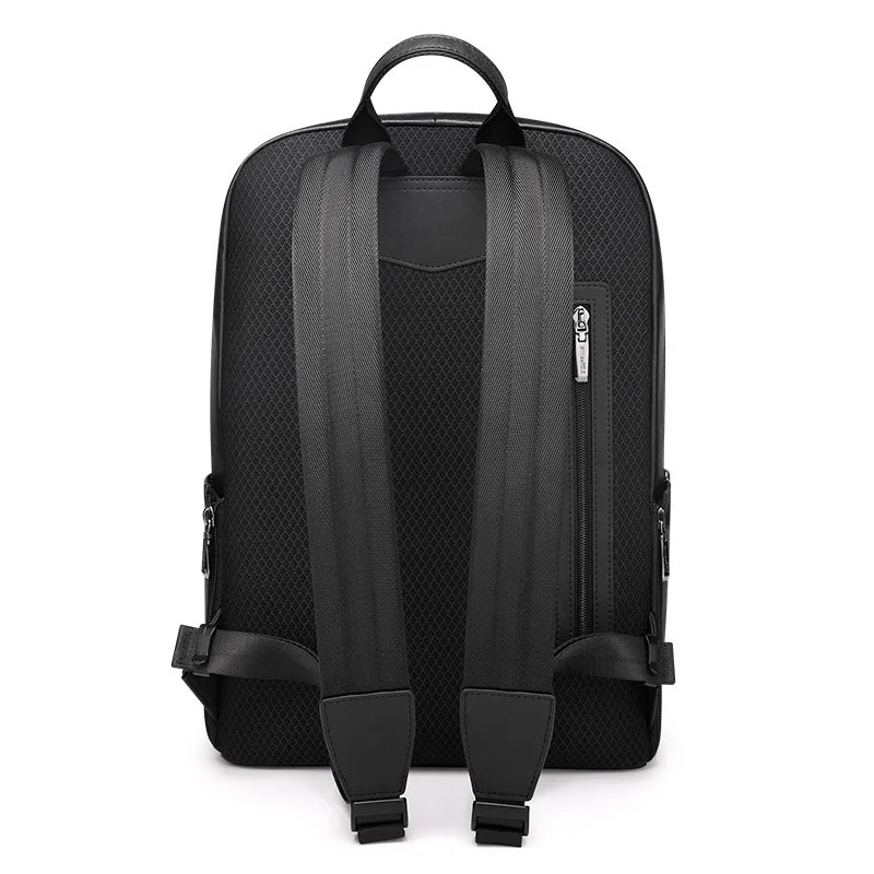 Mens vegetable tanning blackhead layer cowhide Korean mens backpack leather casual computer bag 240807