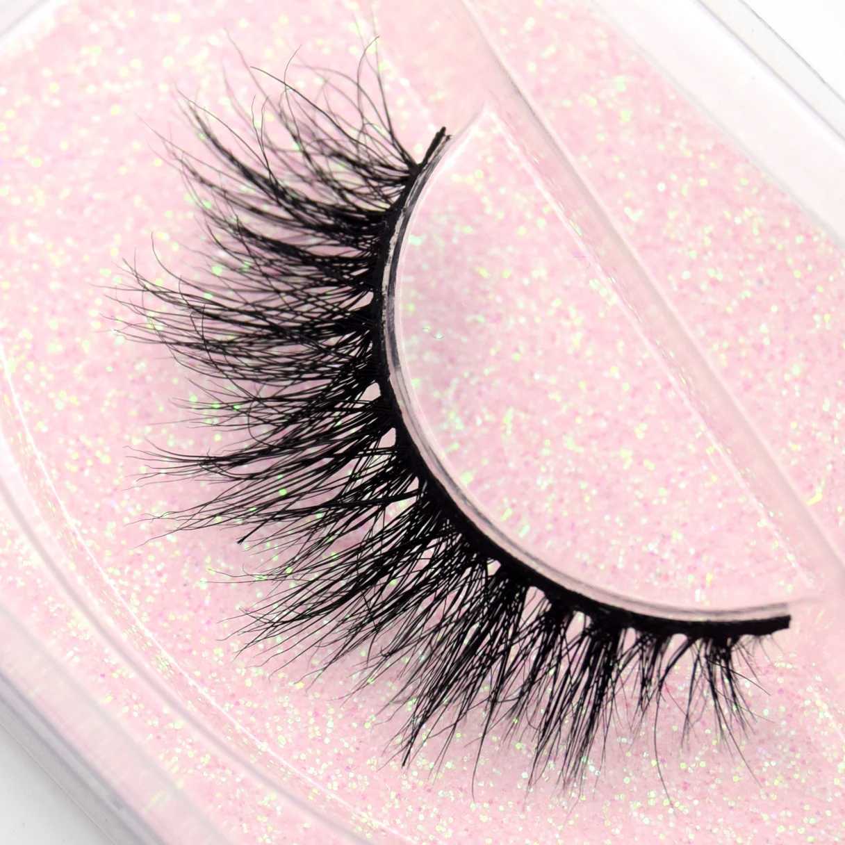 Visofree 13mm Eyelashes Mink Lashes 3D Natural Long Mink Eyelashes Cruelty-free Handmade False Eyelashes Makeup Mink Lashes G04M240806