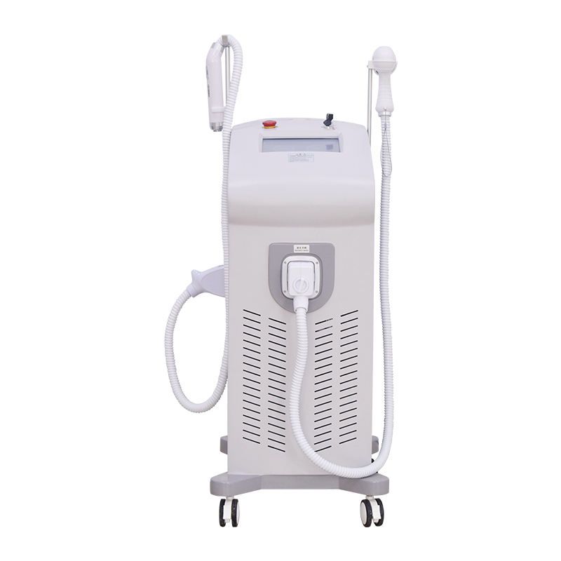 Dual Handles Powerful Diode Laser 810nm Hair Removal Permanent Depilation Picosecond Tattoo Eyebrow Washing Carbon Peel Acne Freckle Remove Equipment