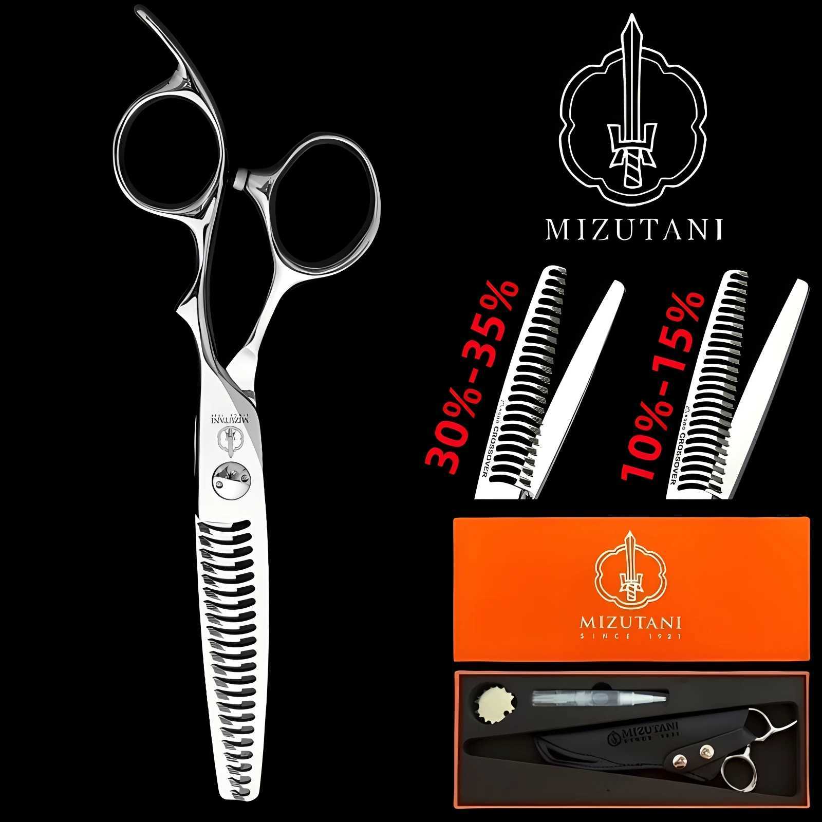 MIZUTANI barber scissors hair thinning scissors 10-15/30-35 Scissors Professional hair scissors Hairstylist scissor tool setXJ240807