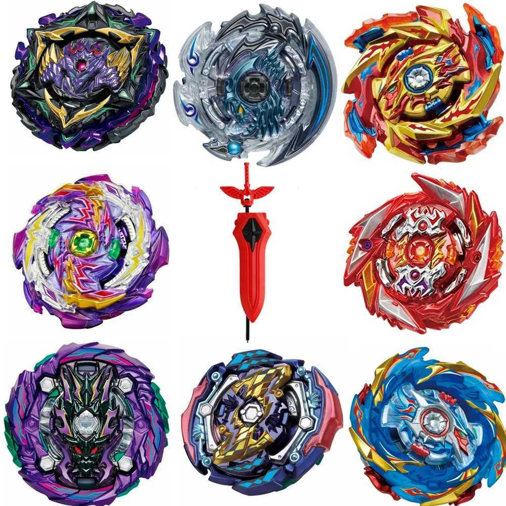 Spinning Top BattleSuper Battle Blades Large 16 Battle Arena Launchers Ripcords Grips Custom Carry Y240803