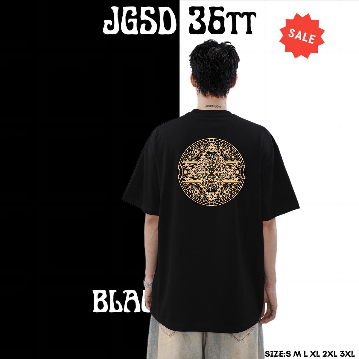 New Designer Mens T Shirts eyes Tees Shirts 100% Cotton 230g Anime Printing Street Cool Custom Print Oversized Breathable Crew Neck Men Tops Tees