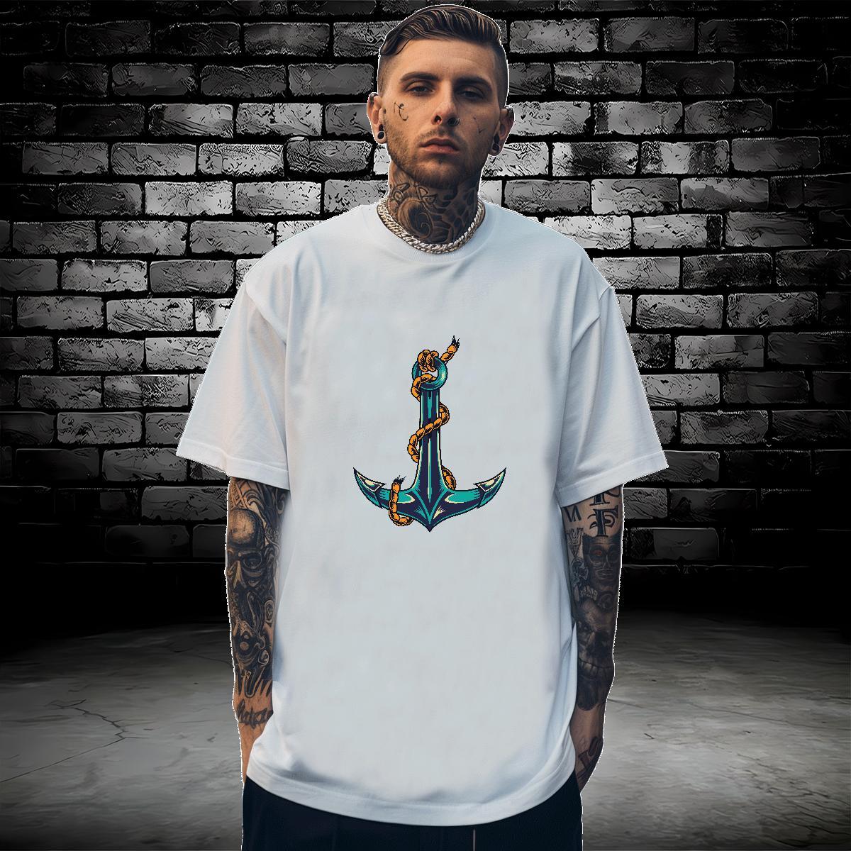 Custom T shirt tool Top Tees 100% Cotton 230g Street wear Hip Hop Loose Fit Custom Big Size Breathable Soft Men Tshirts