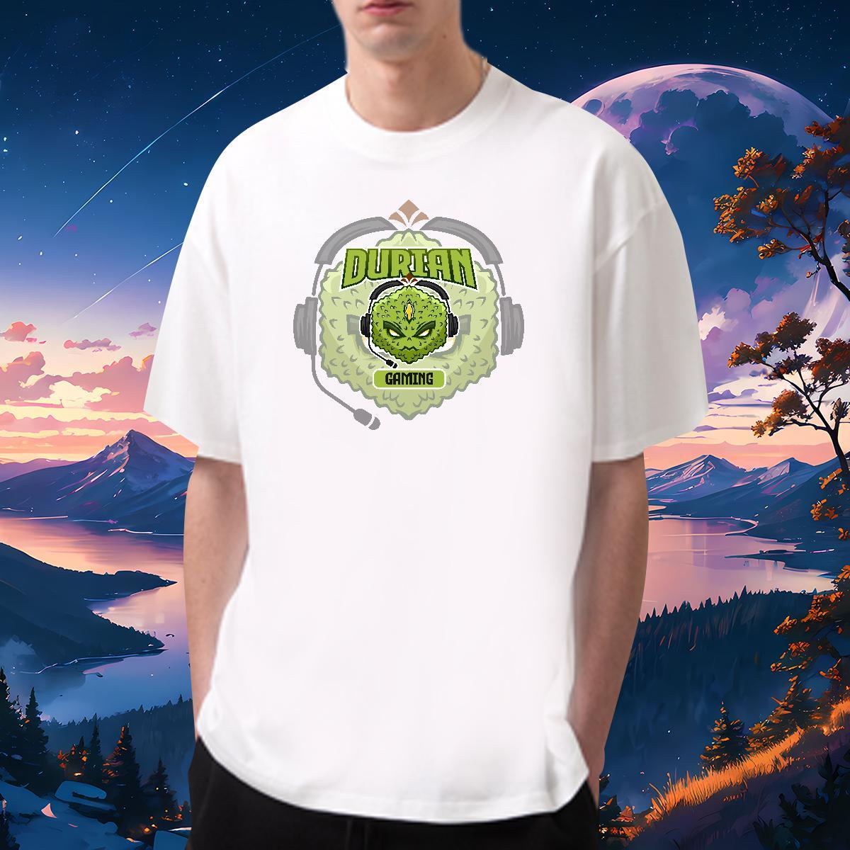 2024 Mens T Shirts ET Tee Shirt 100% Cotton 230g High Street Hip Hop Soft Cartoon Print Breathable Crew Neck Tshirt for Man Woman