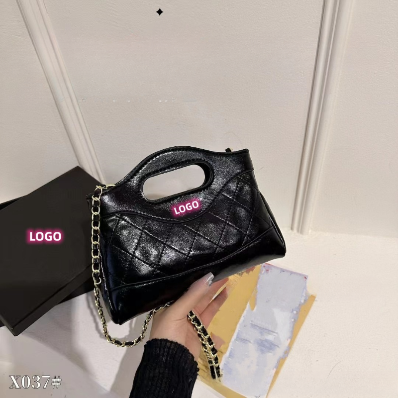 Ladies Chain Bags Fashion Diamond Lattice Handbags Vintage Tote bag