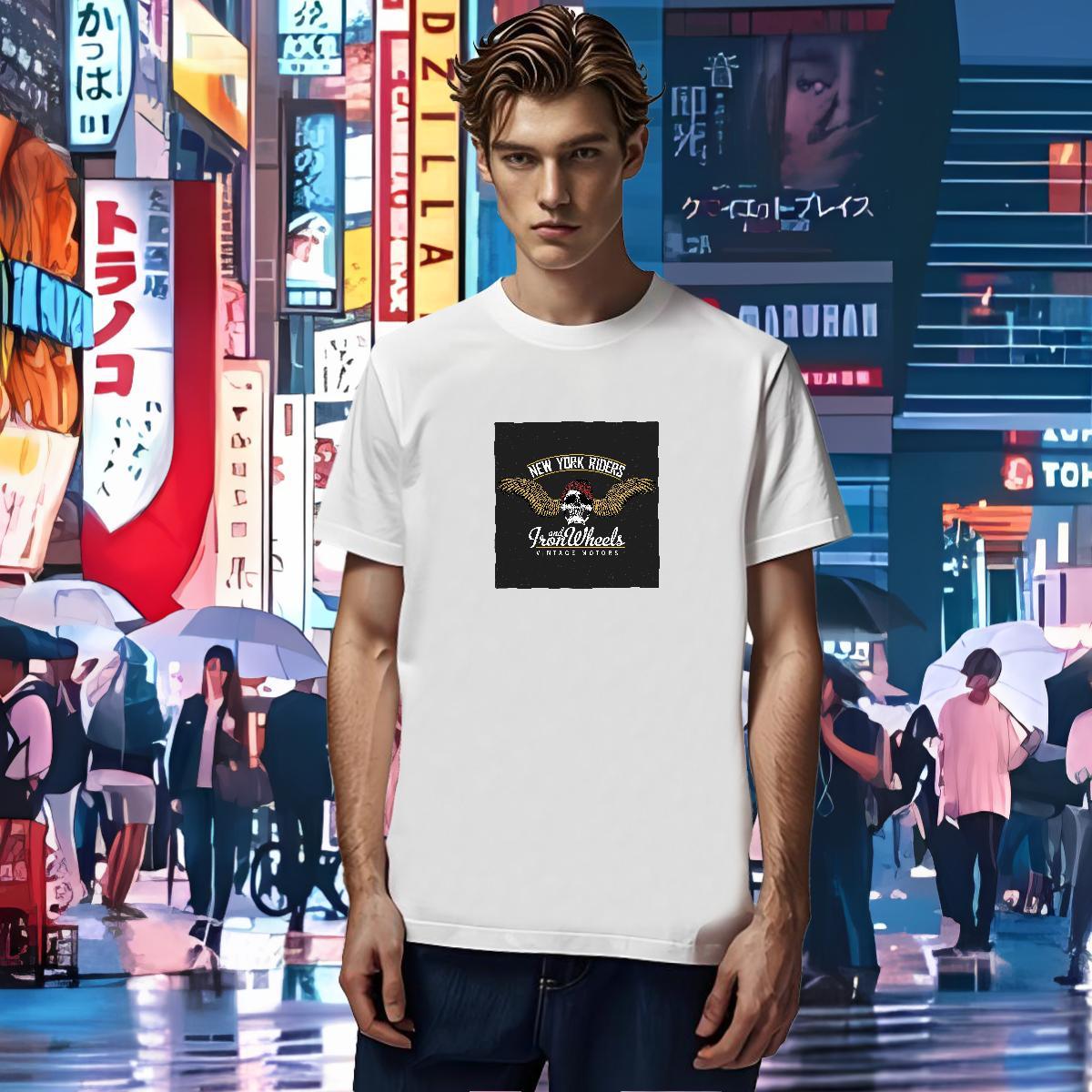 Wholesale T-Shirts skull Tee Shirt 100% Cotton 230g Sports Casual Comfortable Cartoon Print Short Sleeve O-Neck Men Tops Tees