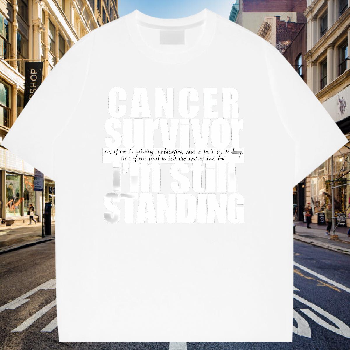 2024 New T Shirt For Man letter Tees 100% Cotton 230g Daily Outfit Comfortable DIY Printed Short Sleeve O-Neck Men Tops Tees