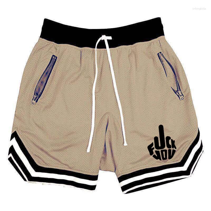 CNLONGBIDA Mens Shorts Summer Basketball Male Casual Sports Mesh Fitness Short Trousers Breathable Five Points Pant Running Clothing