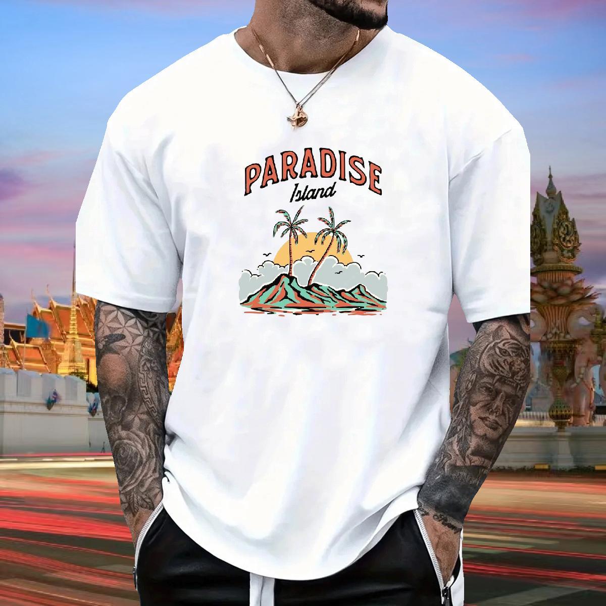 New Designer T Shirts Men tree Tees Shirts 230g Cotton Casual Comfortable Plus Size Custom Breathable Tshirts