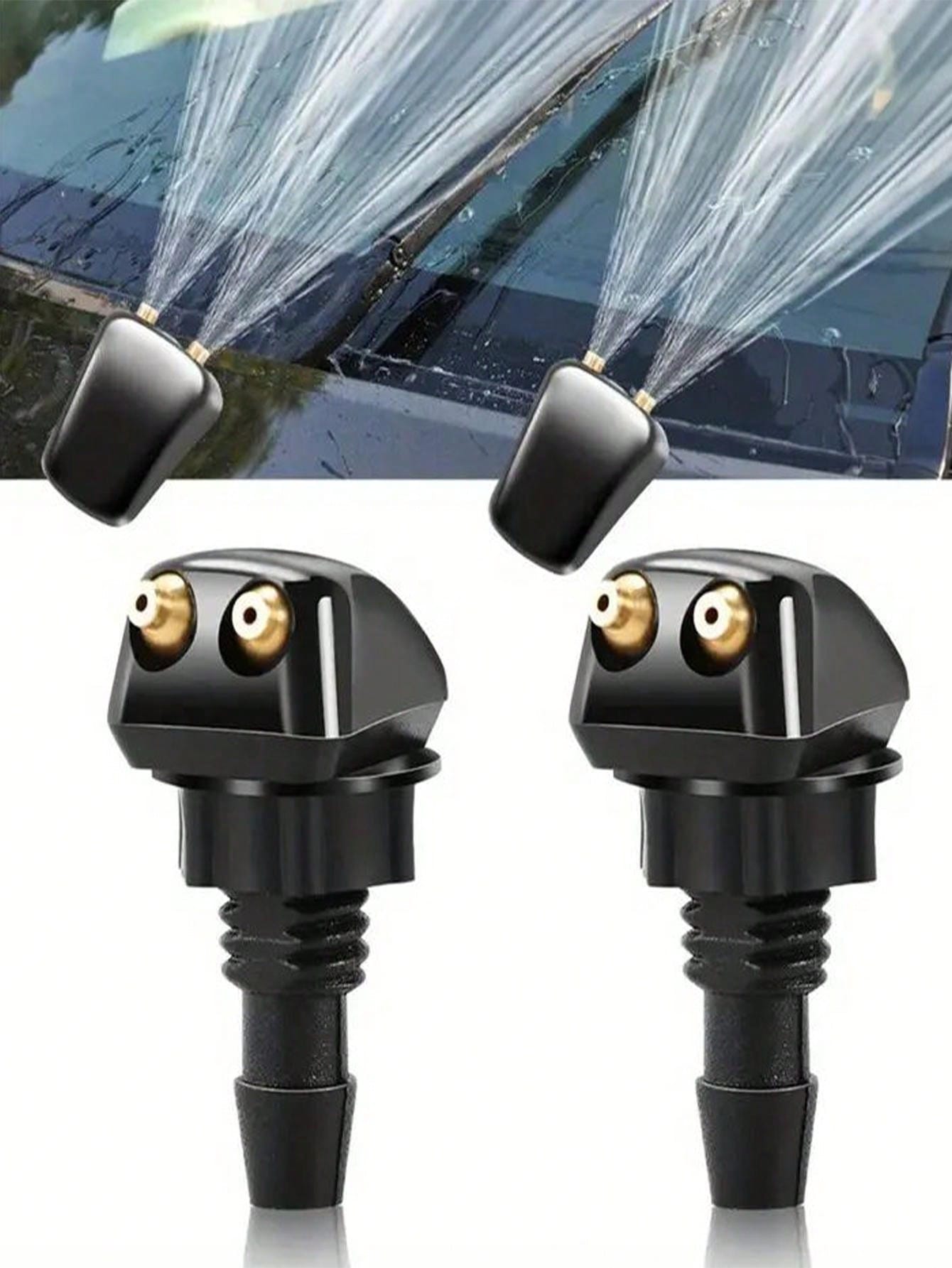 11pcs Universal Car Wiper Spray Nozzle Wiper Sprayer Auto Parts Adjustable Angle Spray