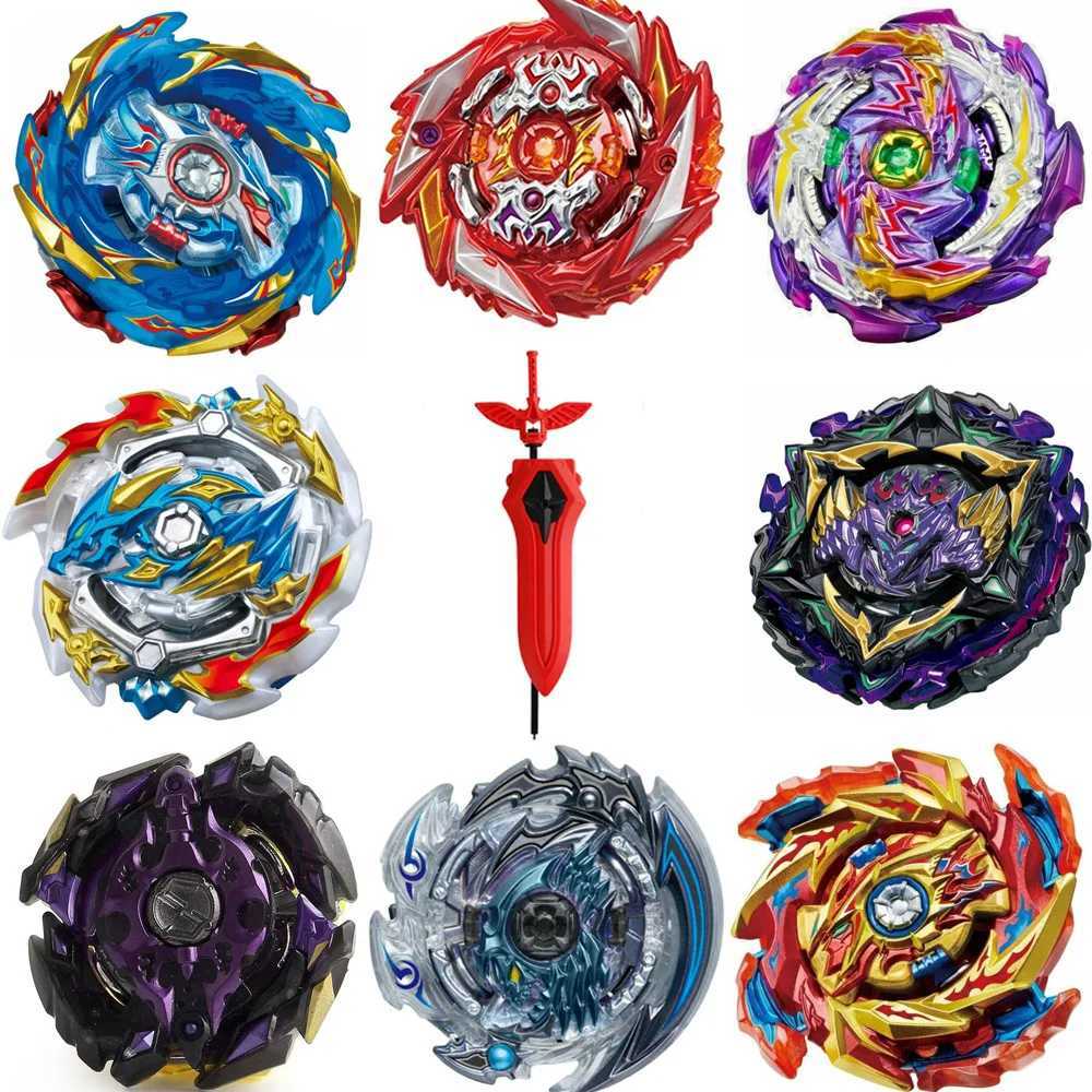 Spinning Top BattleSuper Battle Blades Large 16 Battle Arena Launchers Ripcords Grips Custom Carry Y240803