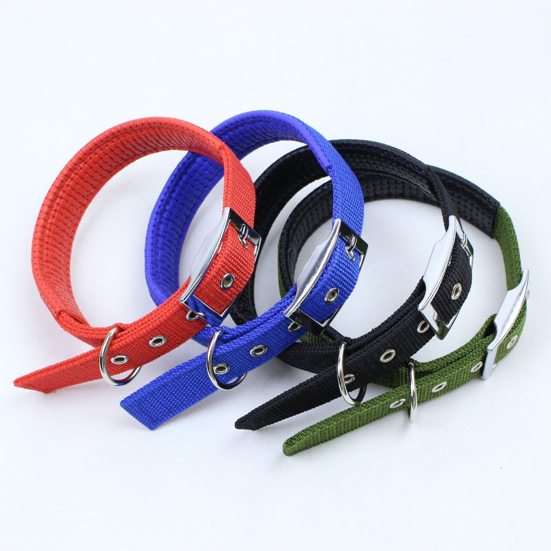 Foam PP Double layered Alloy Cat Traction Collar Dog Neck Cover Pet Supplies