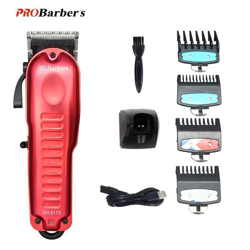 Probarbers 8175 Professional Hair Trimmer Rechargeable Electric Hair Clipper and Mens Hair Clipper W240806