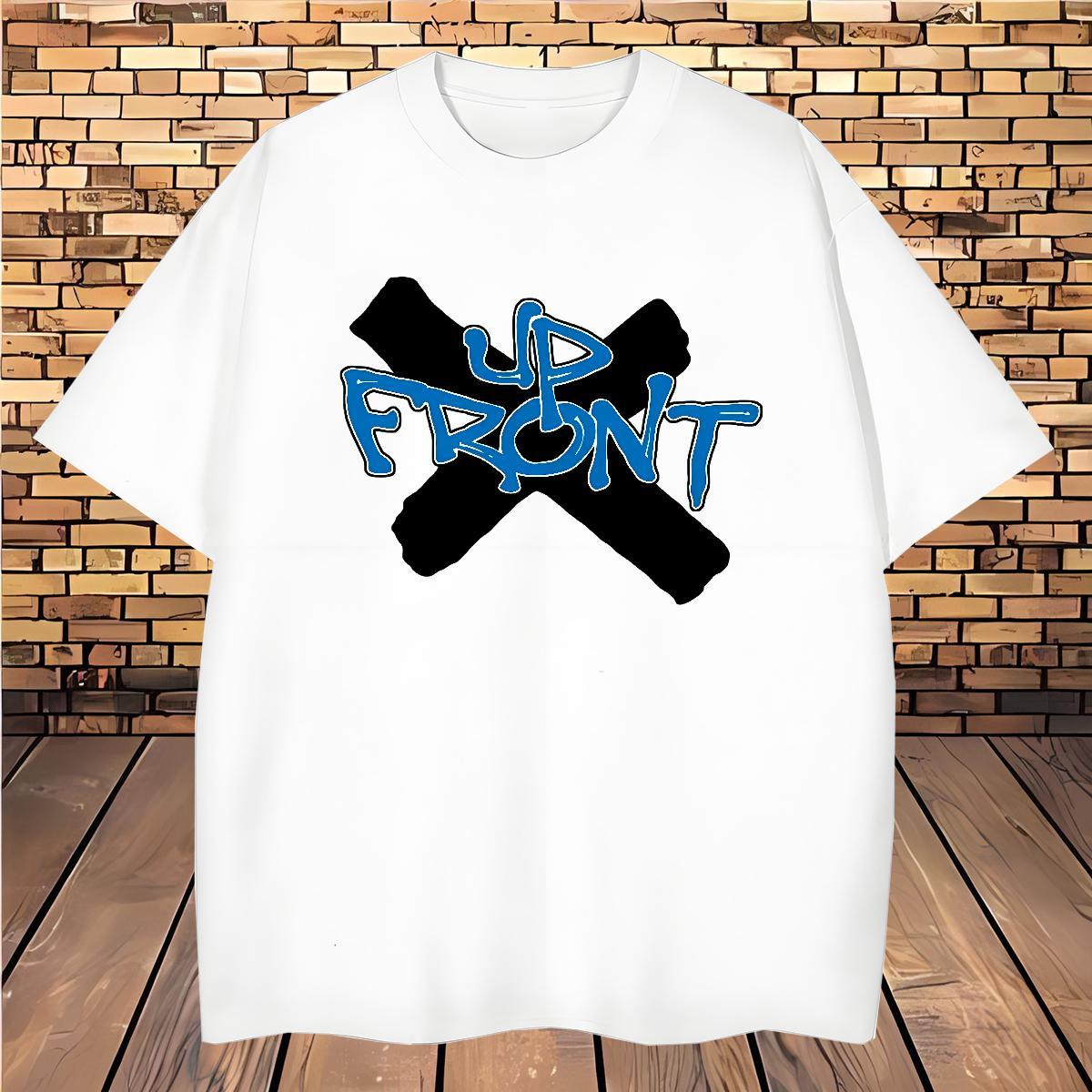 New Mens T Shirts letter Clothings 230g Cotton High Street Hip Hop Free Shipping Anime Print Breathable Short Sleeve Men Clothes T-Shirt