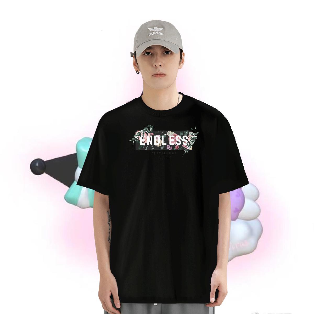 Fashion Designer T Shirts Men letter Tees 230g Pure Cotton Street Wear Free Shipping Custom Print Oversized Breathable Crew Neck Mens Tshirts