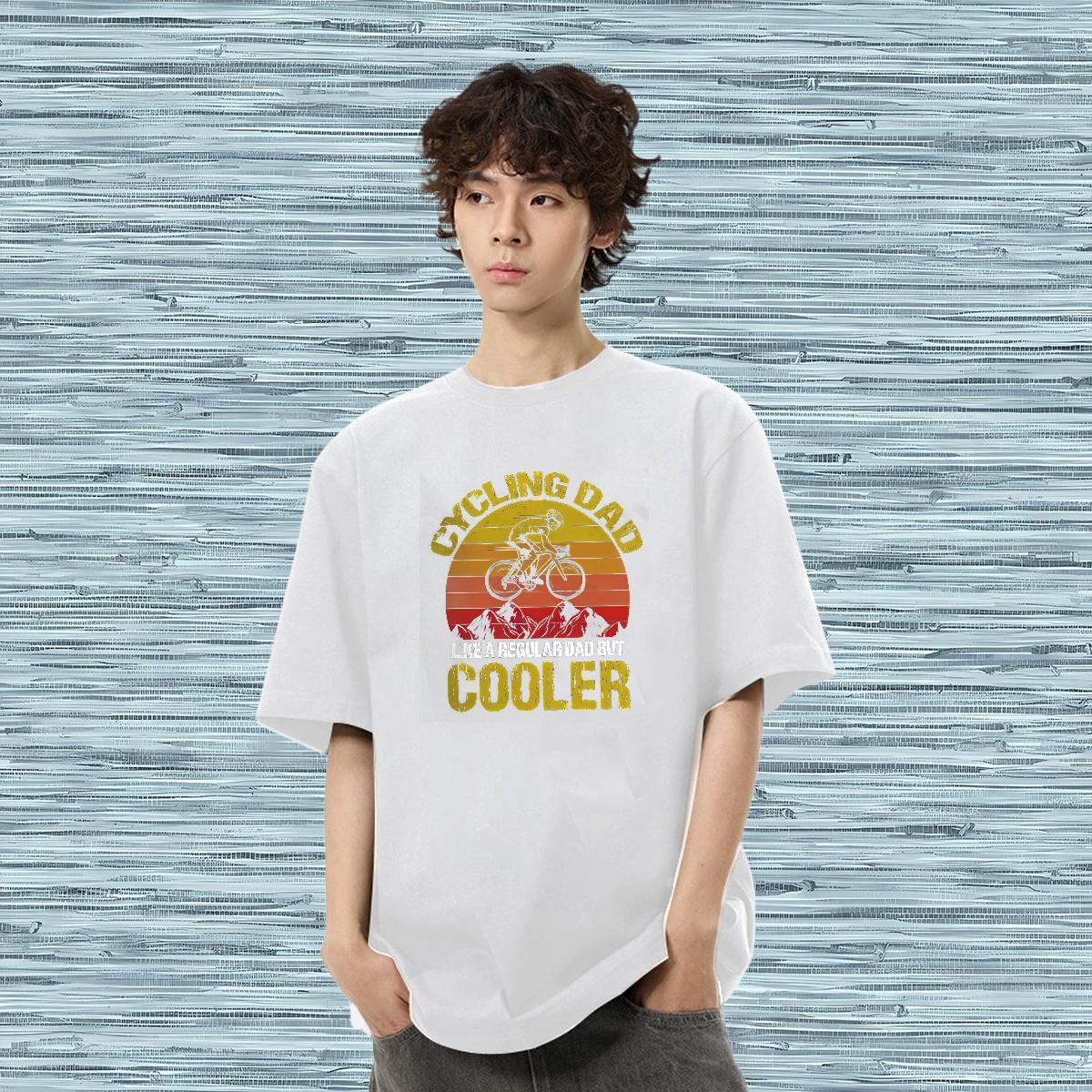 Wholesale T shirt letter Top Tees 230g Cotton Outdoor Loose Fit Custom Anime Breathable Crew Neck Couples T Shirts