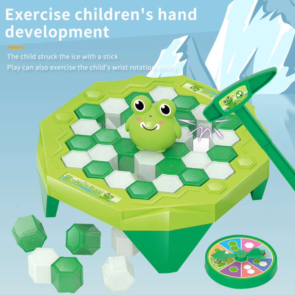 Mini Ice Breaking Penguin frog trap Parent Child Interactive party board game jogos de tabulero birthday gifts for kids
