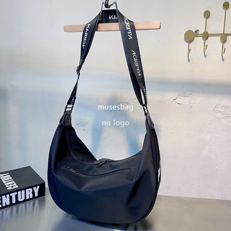 Fashion women's bag New crossbody bag Waterproof nylon letter printed crossbody bag large capacity simple casual shoulder bag