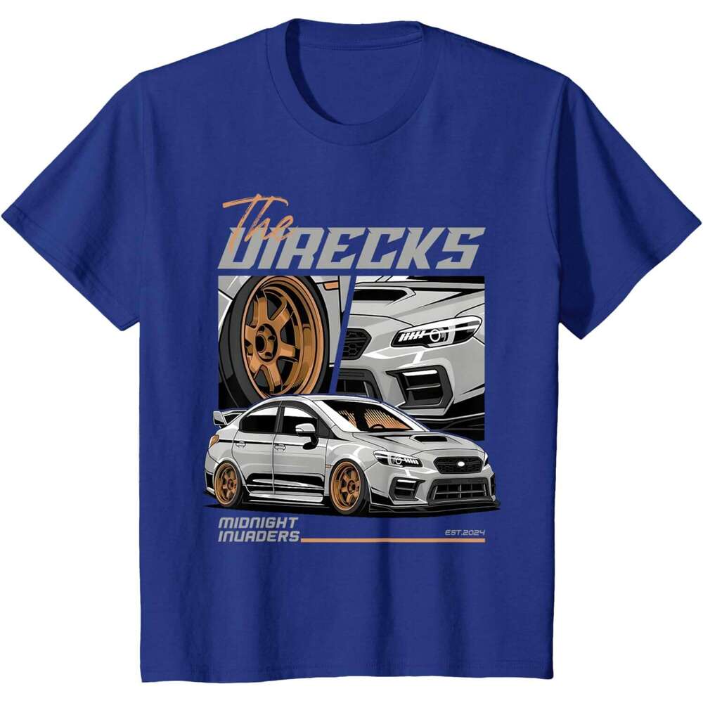 Mens T shirt Vintage Japanese Midnight JDM Ride Legendary Race Car T-Shirt shirts tshirt graphic tee Casual tops summer clothes Short sleeve