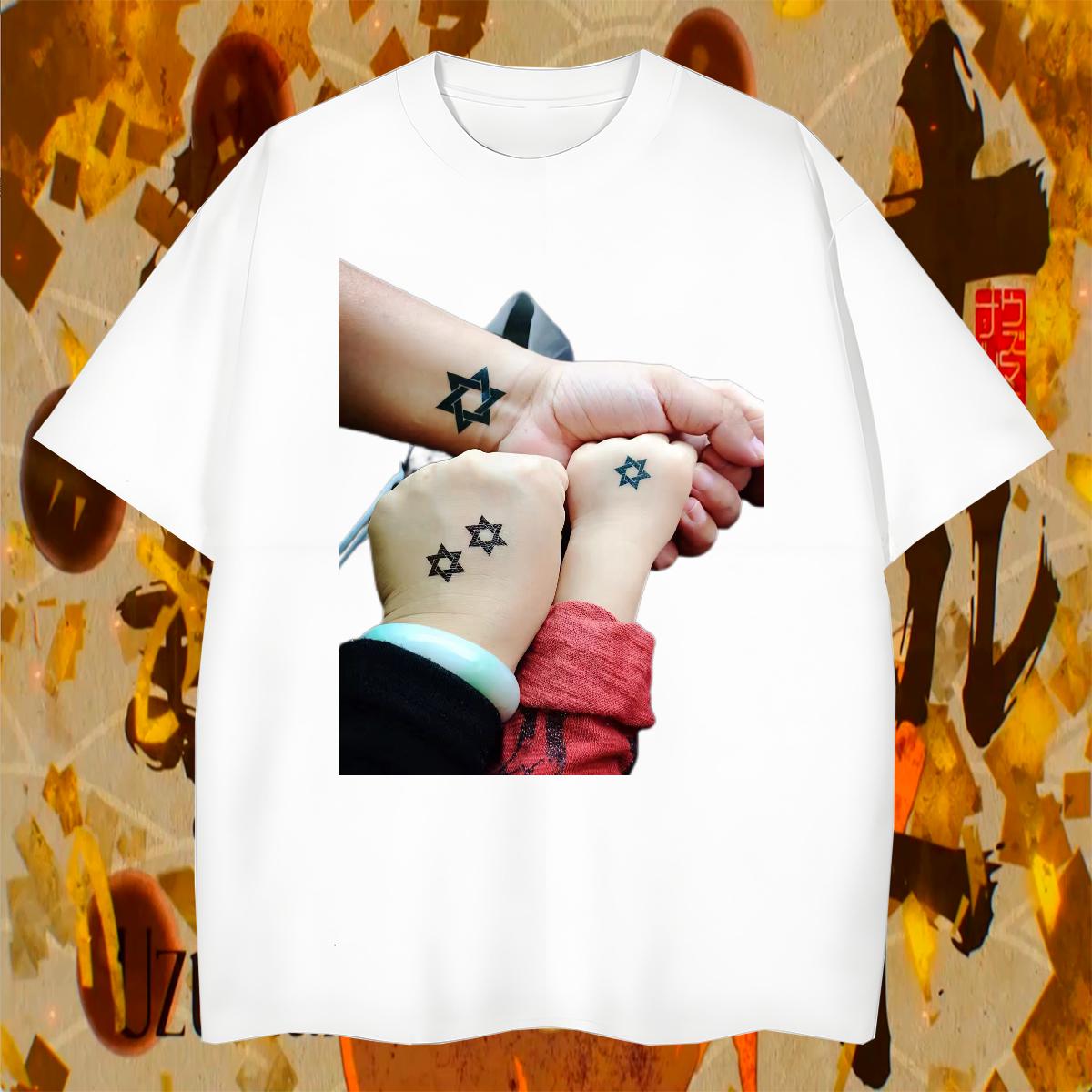 Classic Mens T Shirts 230g 100% Cotton Hip Hop Breathable Short Sleeve Men Tees 2024 DIY Oversized Tops Shirt