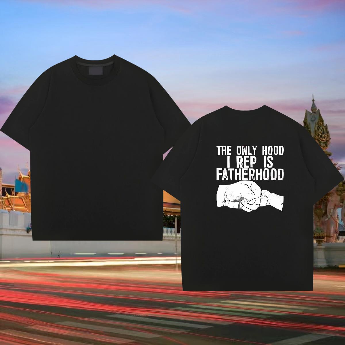Classic Man T Shirts hands Tops 230g 100% Cotton Sports Casual Cool DIY Logo Oversized Crew Neck Breathable Couples T Shirts