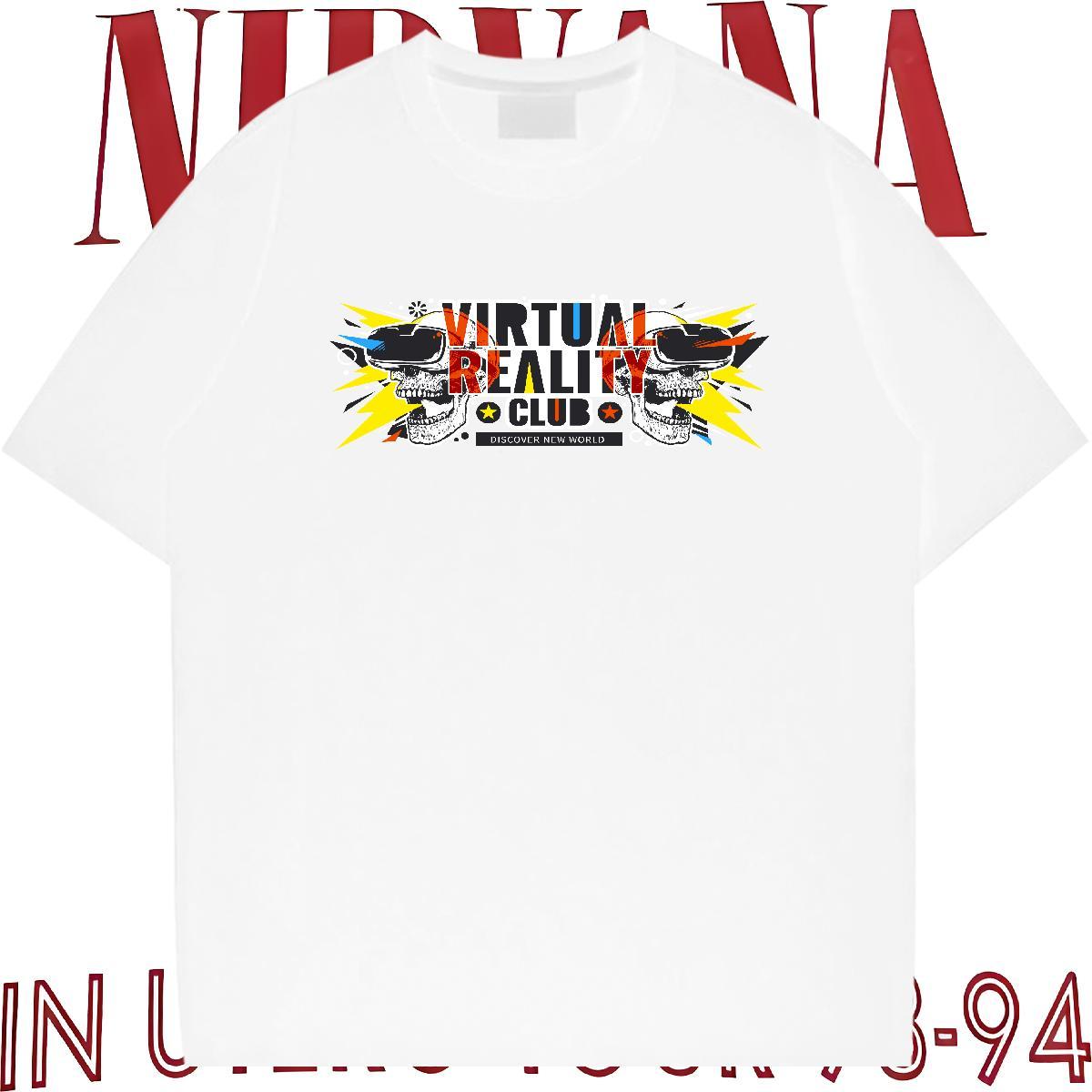 DIY Customized T Shirt For Man skull Wear 100% Cotton 230g Daily Wear Free Shipping White Plus Size Crew Neck Tshirts