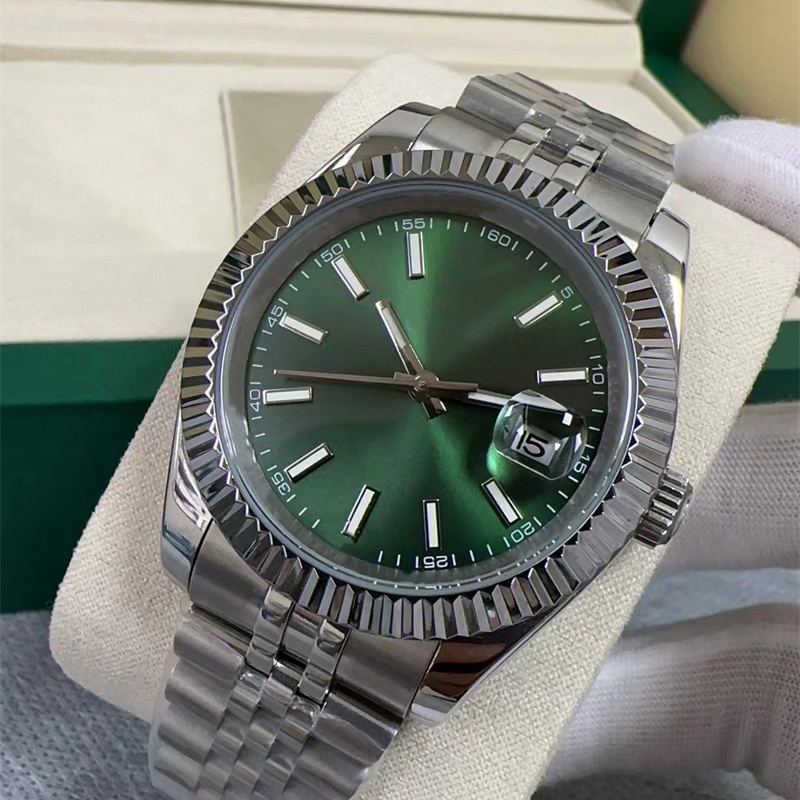 Watch designer's automatic mechanical movement steel strip waterproof night light watch luxury sapphire glass men's watch