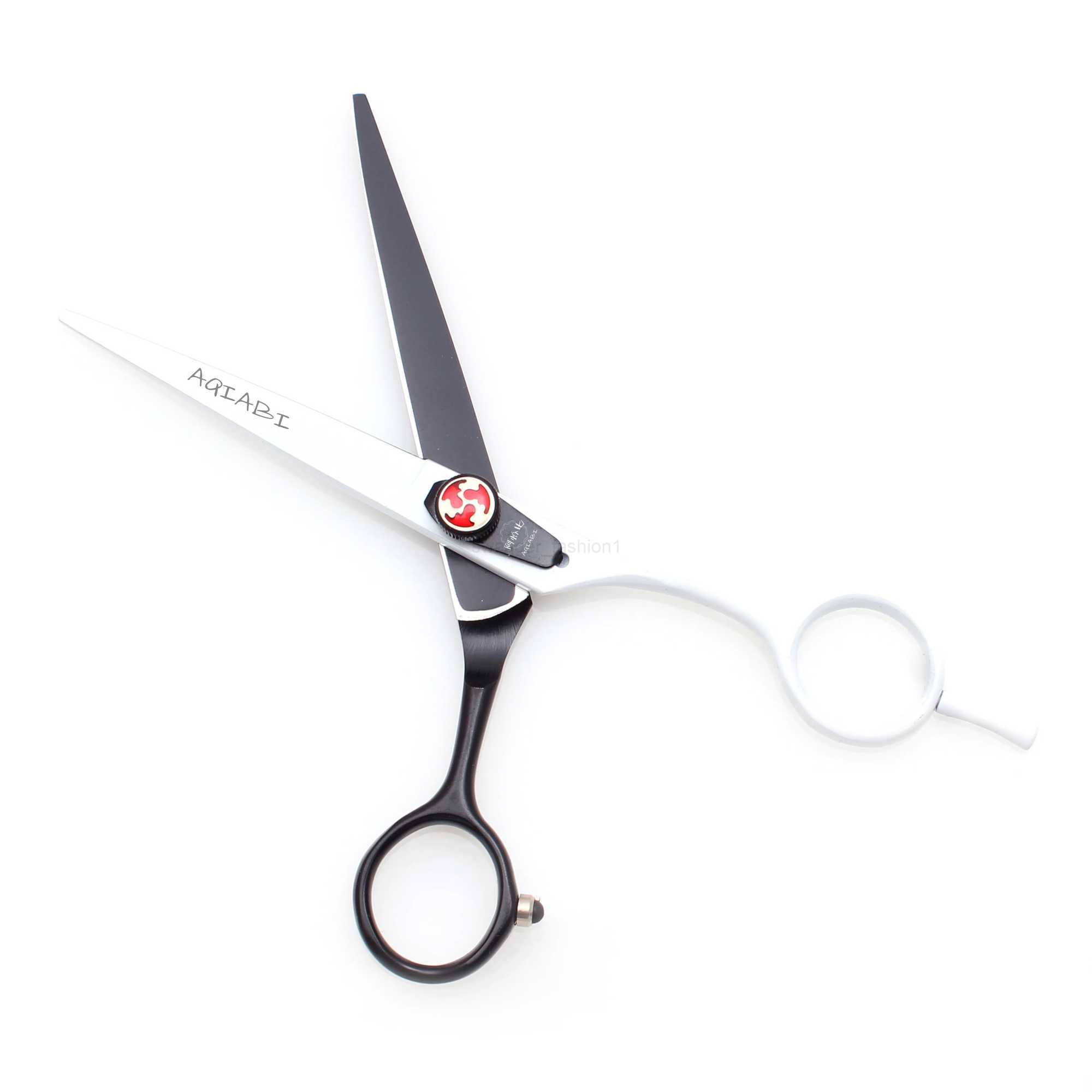 Hair Scissors Professional 5.5 6.0 AQIABI Japan 440C Thinning Scissors Barber Shop Hair Cutting Scissors Haircut Shears A1018XJ240807