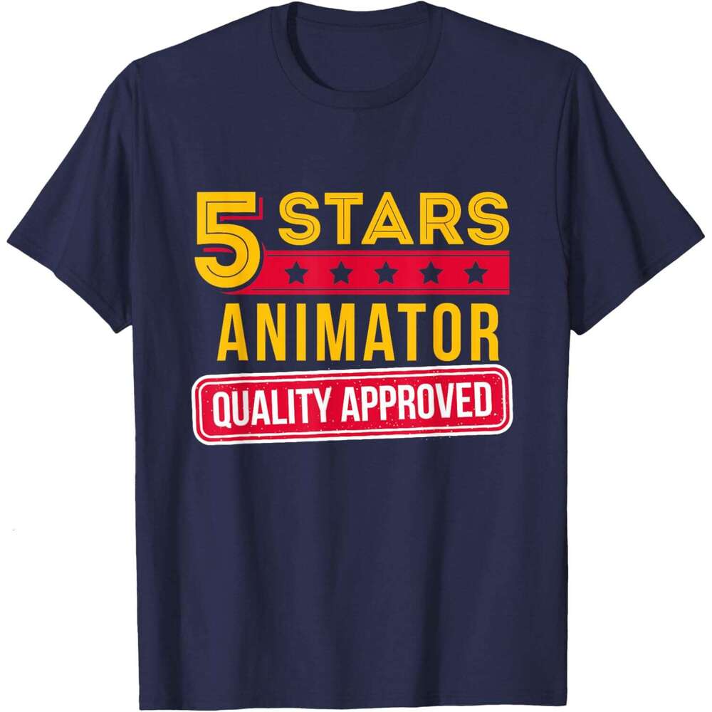 T shirt for Mens 5 Stars Funny Animation Drawing Gift T-Shirt shirts tshirt graphic tee Casual tops summer clothes Short sleeve Free shipping