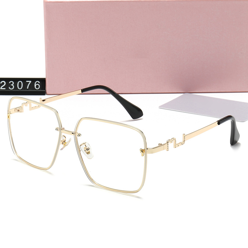 With Box Set New Fashion Rimless Cat Eye Sunglasses Brand Designer Women Metal Sun Glasses Luxury Lady UV380 Shades Eyewear