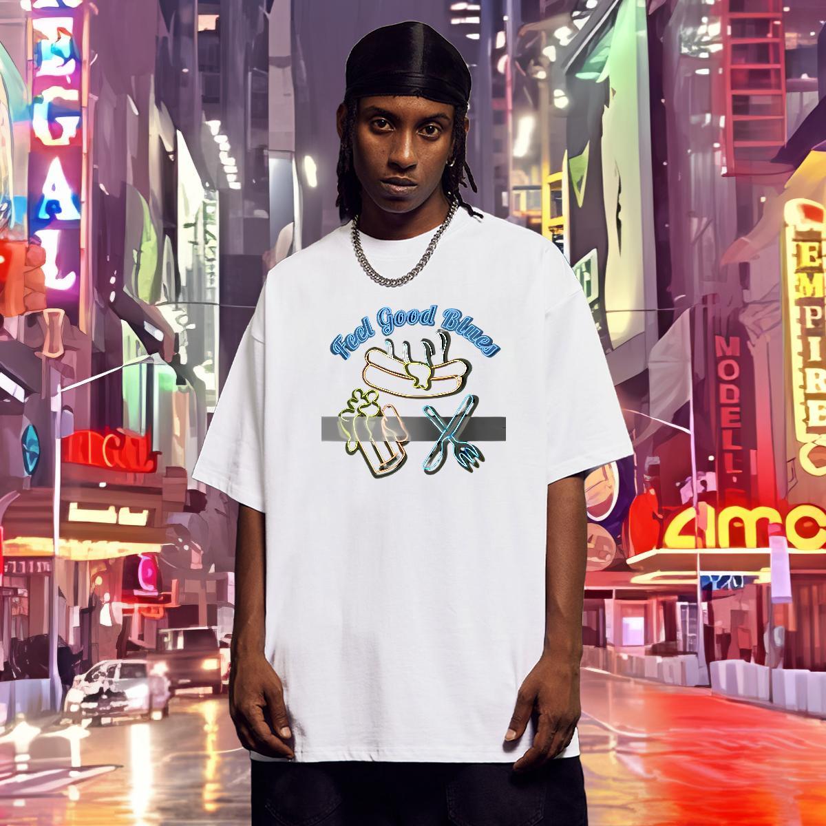 Wholesale Mens T Shirts letter Clothes 230g Pure Cotton Hip Hop Comfortable Oversized Short Sleeve Soft Tshirts