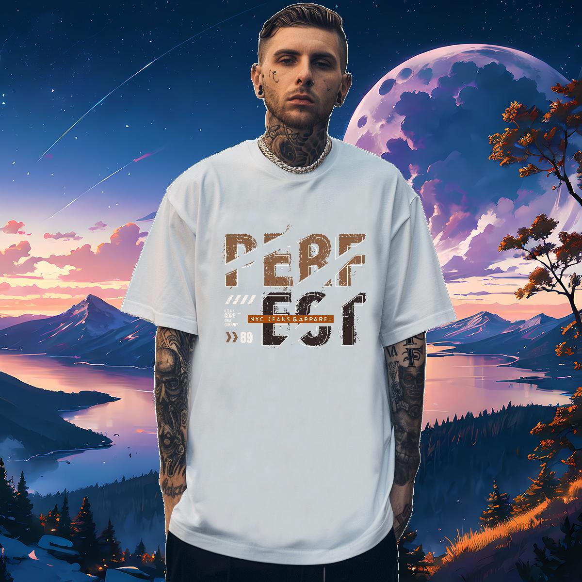Fashion Design T-Shirts letter Clothings 100% Cotton 230g Sports Casual Brand Oversized 3XL 4XL Breathable Soft Men Tshirts
