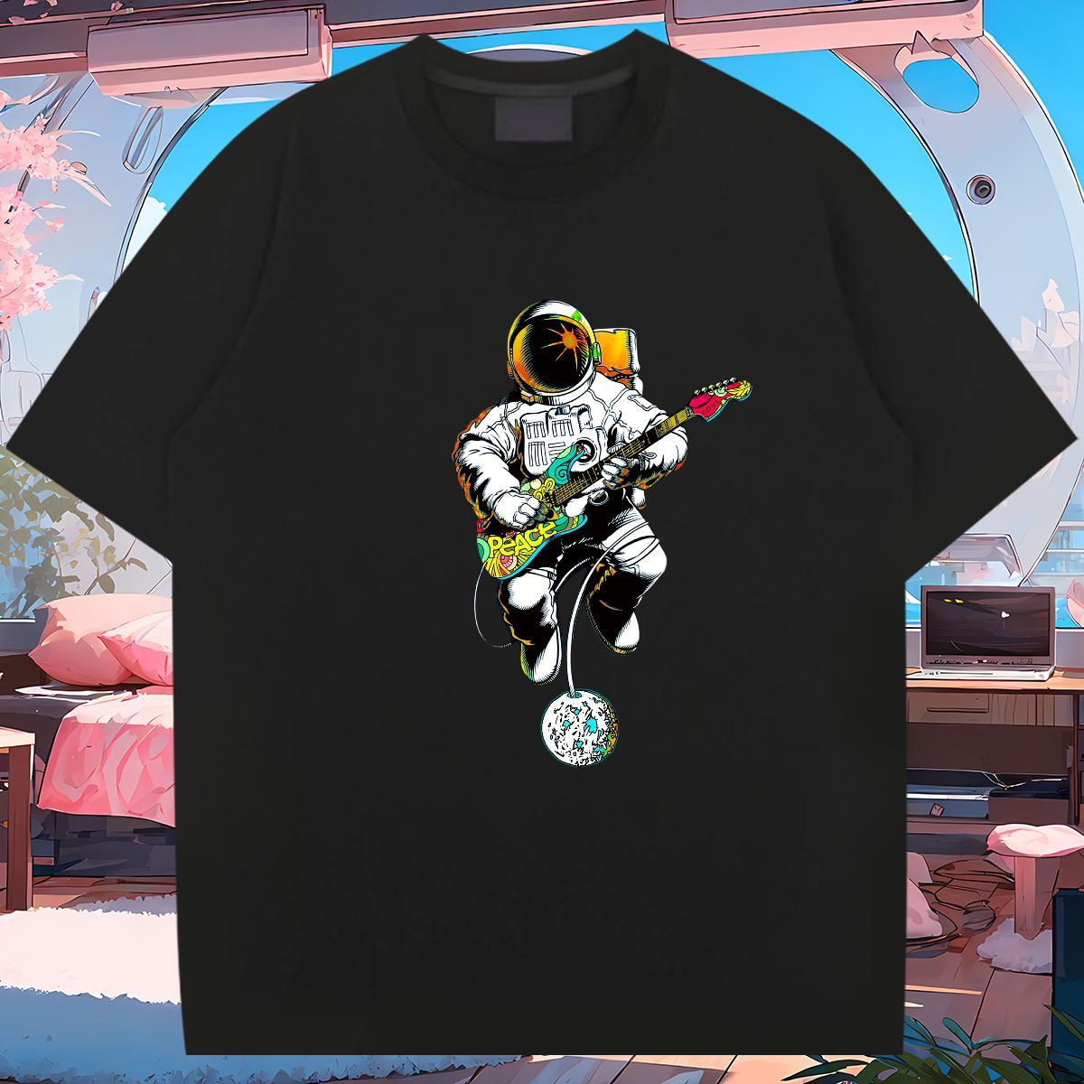 2024 DIY Mens T Shirts Tees Shirts 100% Cotton 230g Street Wear Cool Design Custom Big Size Crew Neck Men Tees
