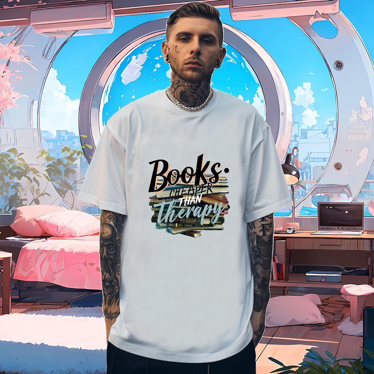 Free Shipping T-Shirts letter Clothings 230g 100% Cotton Hip Hop Loose Anime Print Breathable Short Sleeve Couples T Shirts