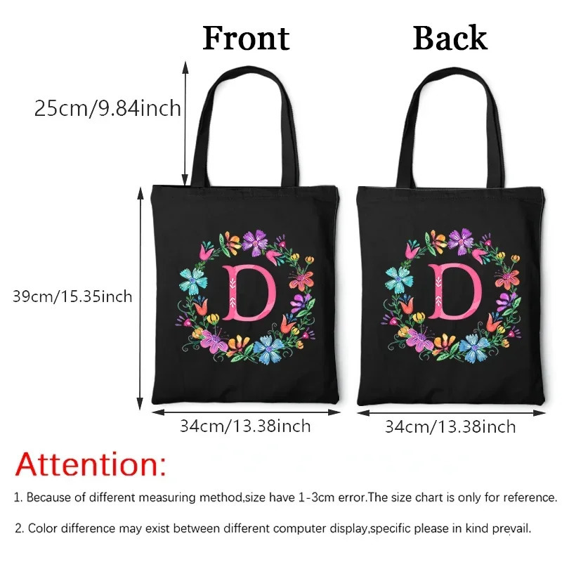 Customized canvas shopping bags New shoulder ner handbags for women casual womens clothing customized fabrics 240807