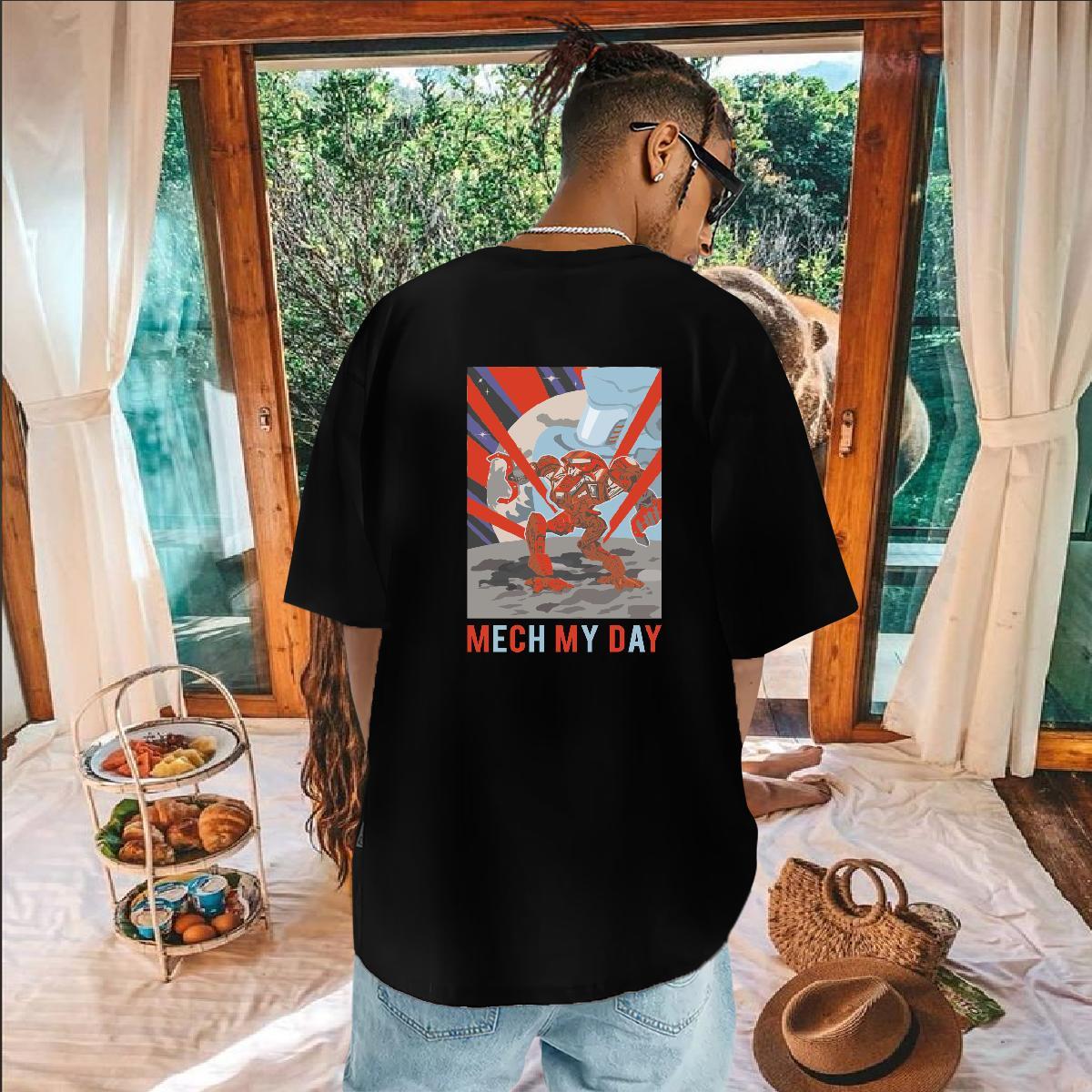 Fashion Designer T-Shirts for Men technology Tees 100% Cotton 230g Street wear Hip Hop High Quality Custom Cartoon Breathable Tshirt for Man Woman