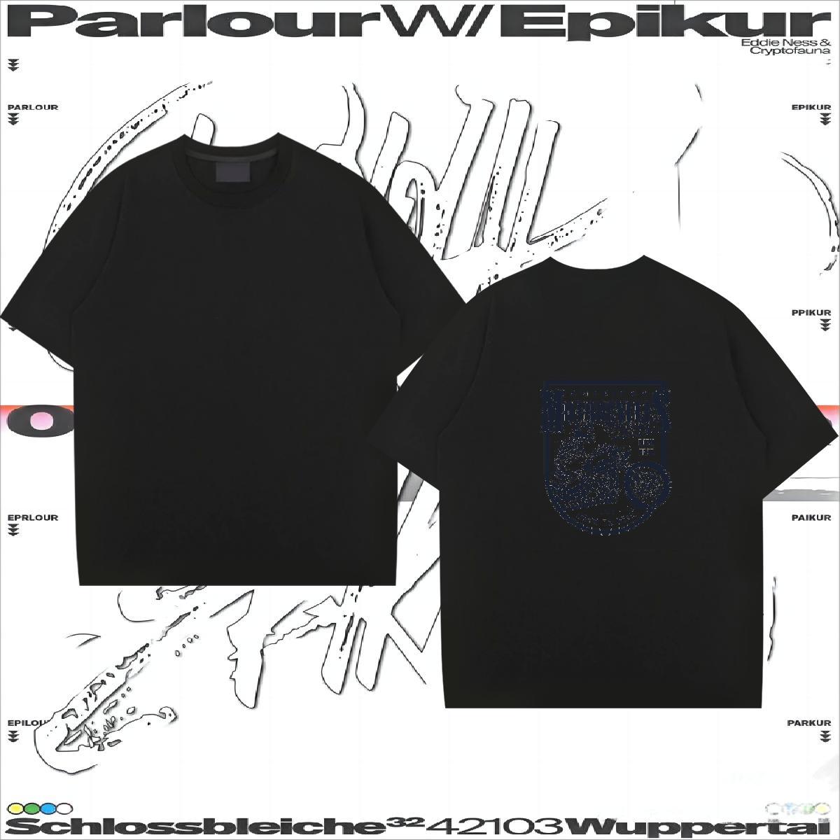 Classic Casual Men T Shirts skull Tshirts 230g Pure Cotton Daily Wear Cool Customized Crew Neck Men Tshirts