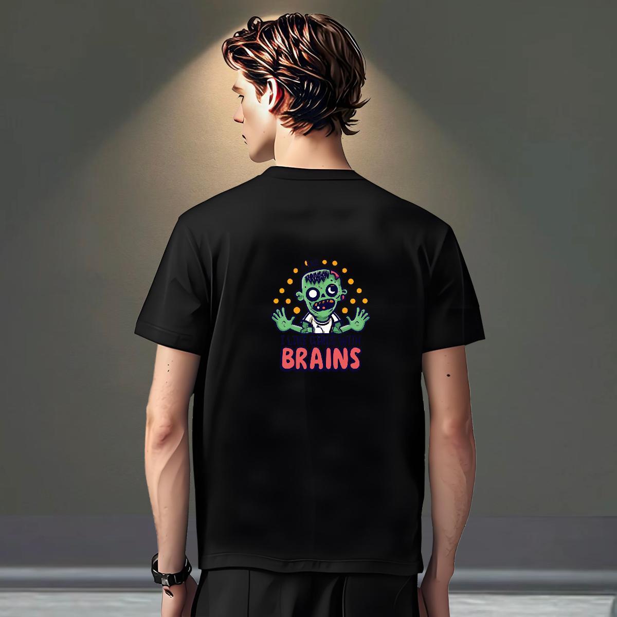 2024 Designer T Shirts Men skull Tees 100% Cotton 230g Casual Daily Wear High Quality Cartoon Print Breathable Men Tops Tees