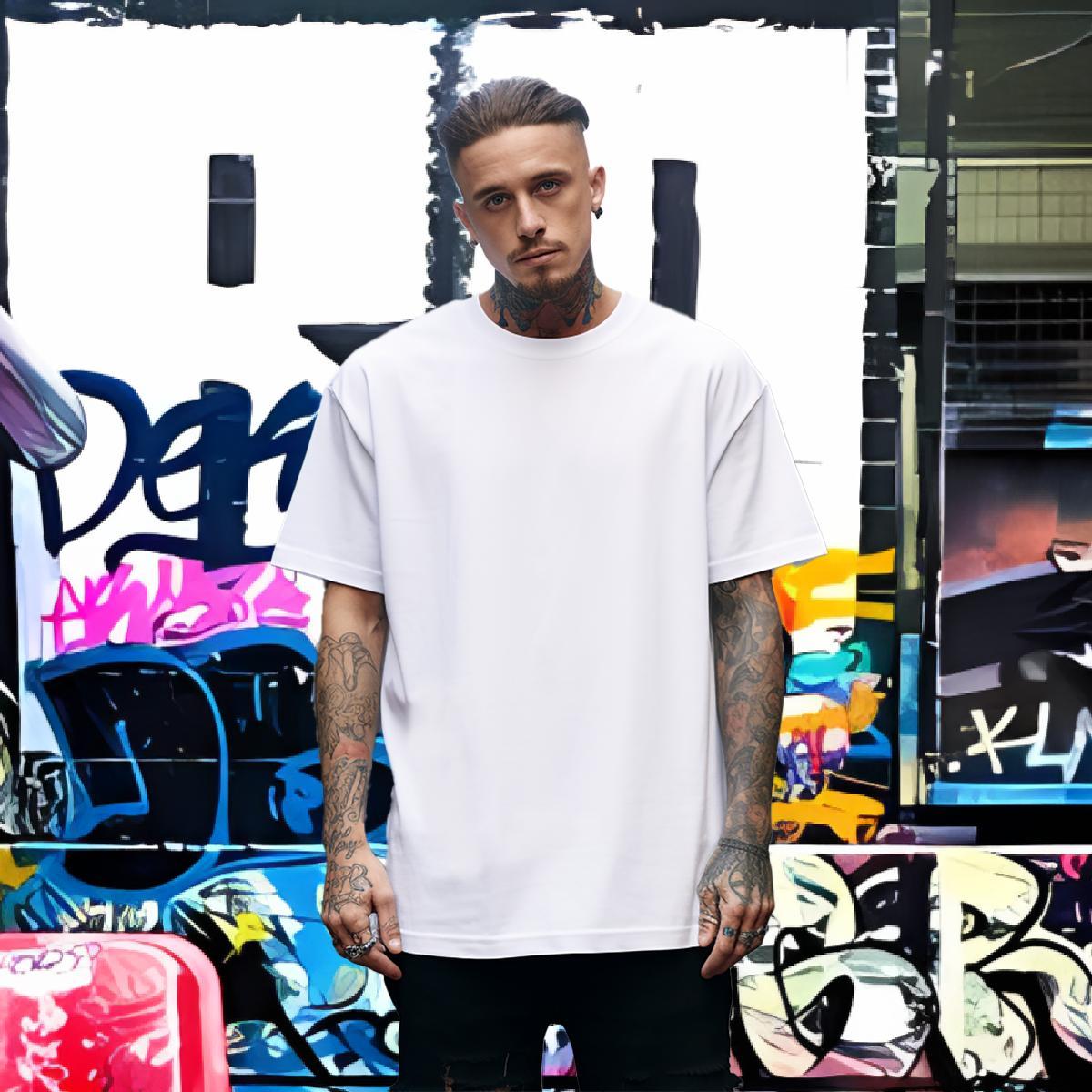 2024 Designer Summer Casual Men Tshirts scary Crew Neck 230g Cotton Men T Shirts Cool Custom Printed Tops Tees