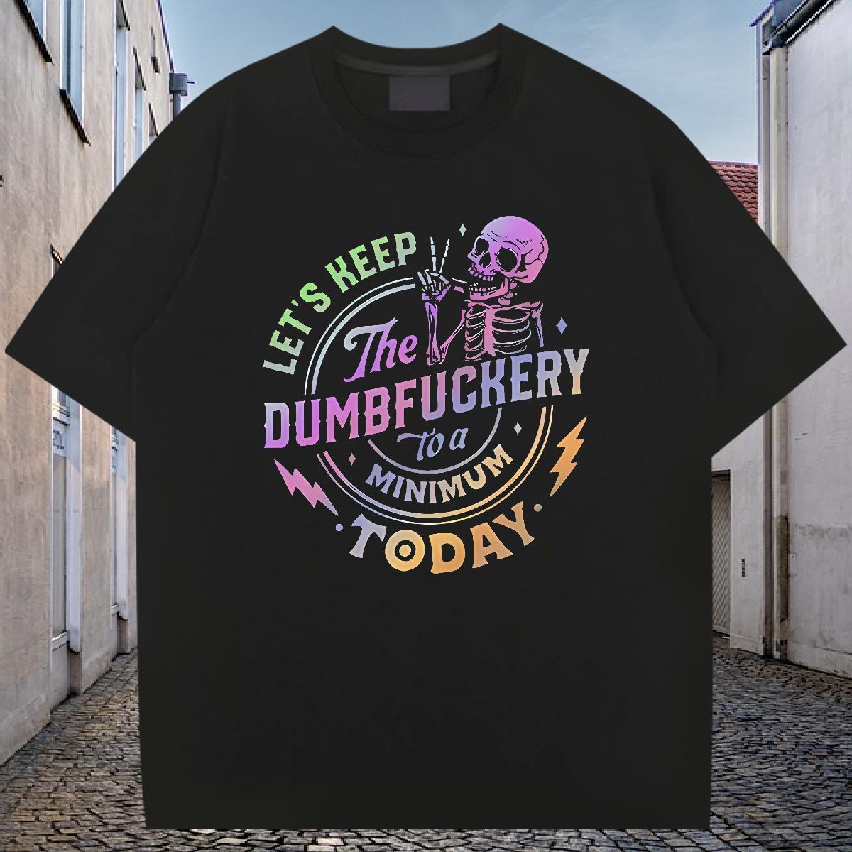New Mens T Shirts skull Tshirts 230g Pure Cotton Daily Wear Cool Custom Print Oversized O-Neck Short Sleeve Tshirt for Man Woman