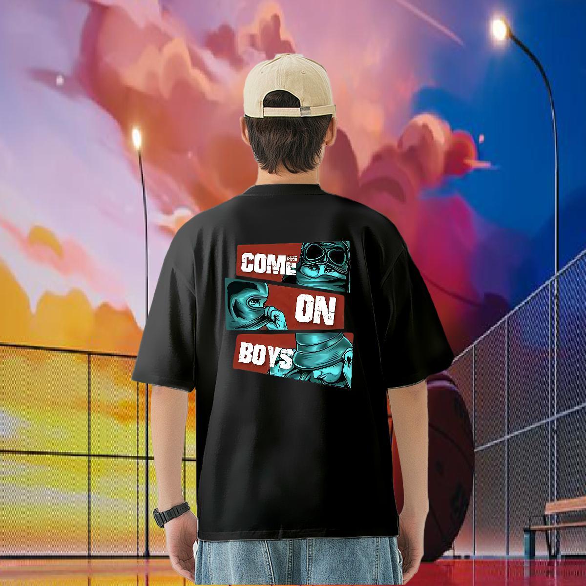 2024 DIY Men T Shirts letter Polos 100% Cotton 230g Spring Summer Designer White Plus Size Short Sleeve O-Neck Men Clothes T-Shirt