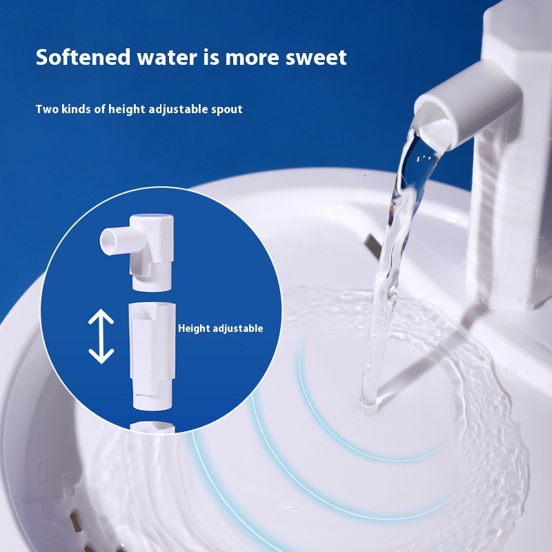 Pet automatic circulation filtration dog and cat dispenser, intelligent water supply for pets