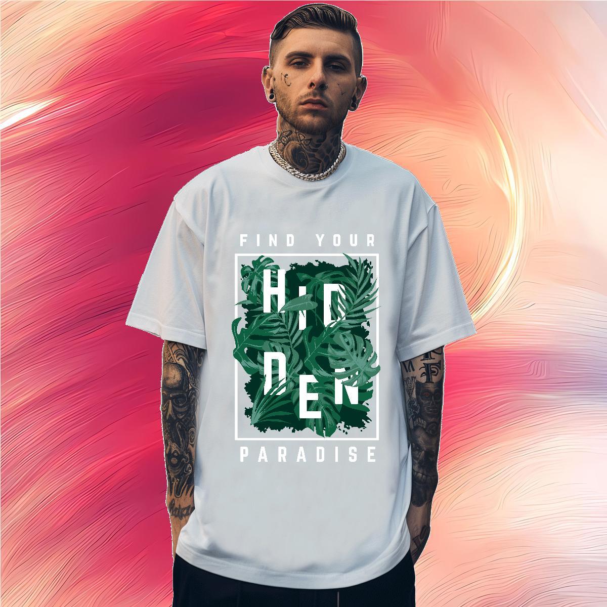 Classic Casual T shirt letter Tops Shirt 230g 100% Cotton Sports Casual Cool Design Cartoon Print Short Sleeve O-Neck Men Tshirts