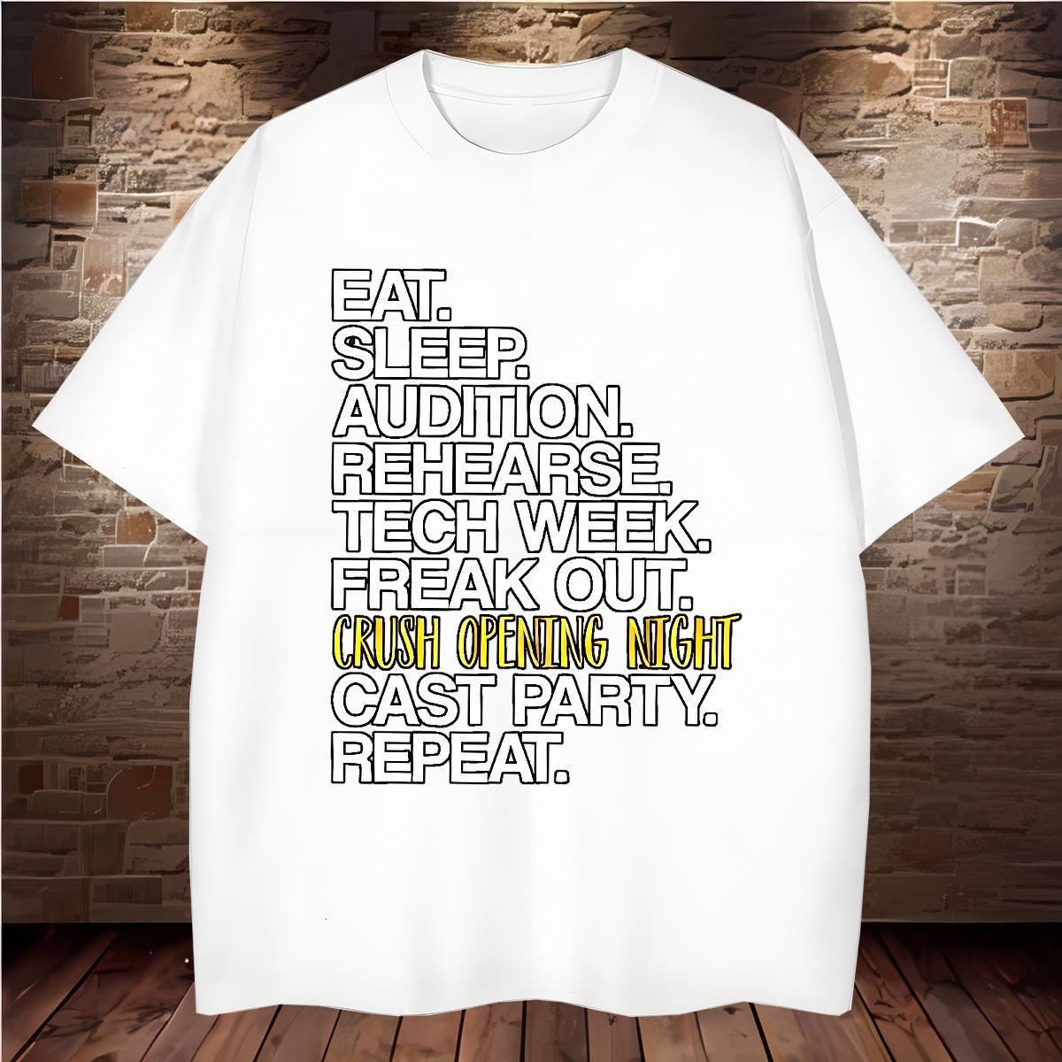 Customized Mens T Shirts letter Wear 100% Cotton 230g Casual Daily Wear TOP Quality Custom Printing Crew Neck Tshirts