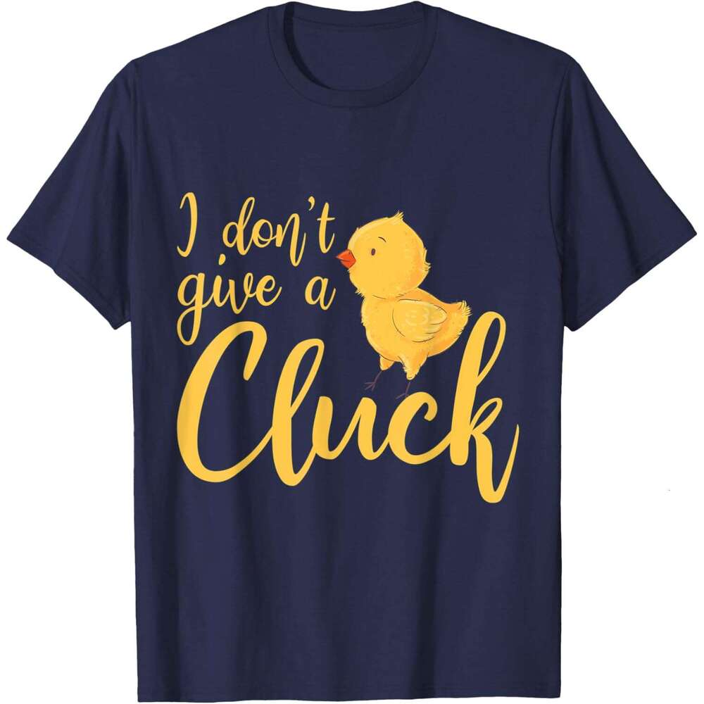 Mens T shirt I don't give a Cluck Funny Chicken Farmer Farming T-Shirt shirts tshirt graphic tee Casual tops summer clothes Short sleeve Free shi