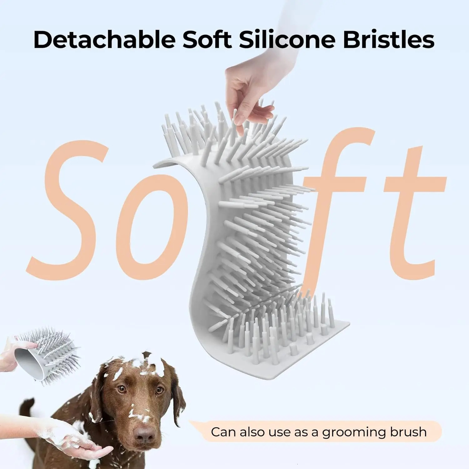 2025 new Automatic Pet Wash Cup Cat Dog Cleaner and Massager Electric Paw Washer Foot Washing Grooming Tools Accessories 240807