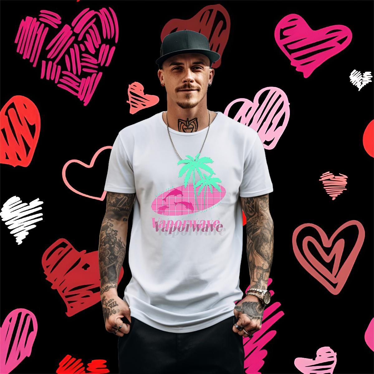 Classic T-Shirts tree Polos 100% Cotton 230g Hip Hop High Quality DIY Printed Breathable Short Sleeve Men Tees