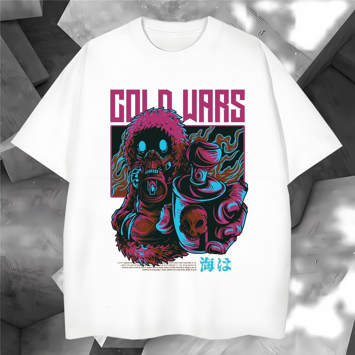Fashion Design Mens T Shirts ET Tshirts 230g 100% Cotton Sports Casual Loose Asian Size Round Neck Short Sleeve Mens Tshirts