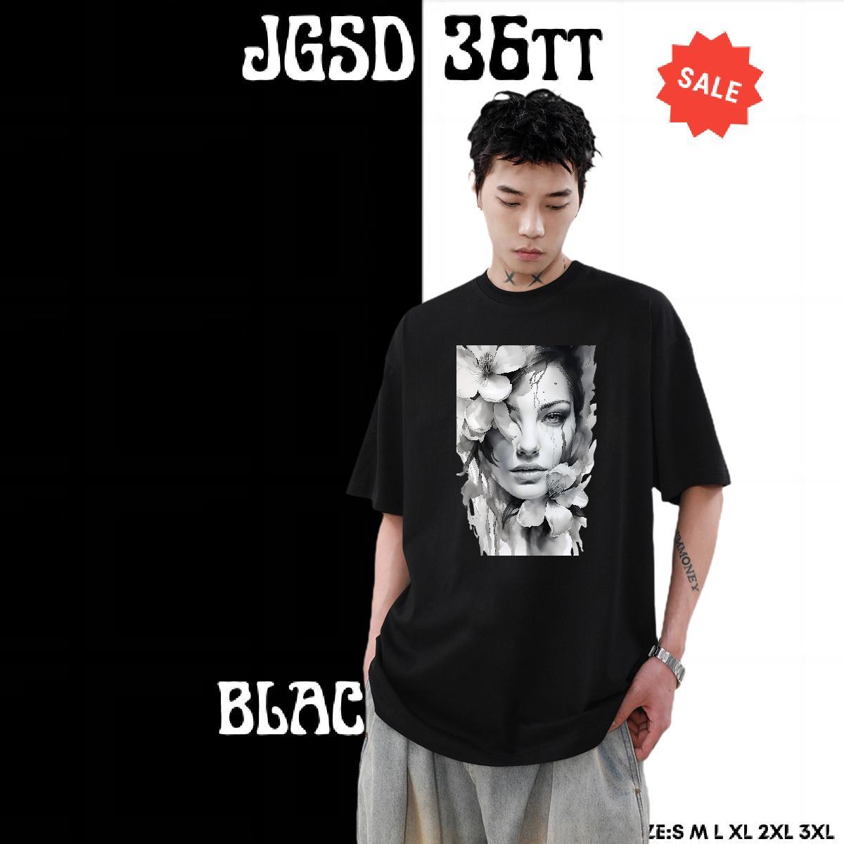2024 New T Shirts Men women Tops 230g 100% Cotton High Street Hip Hop Comfortable Plus Size Cartoon Breathable Short Sleeve Men Tshirts