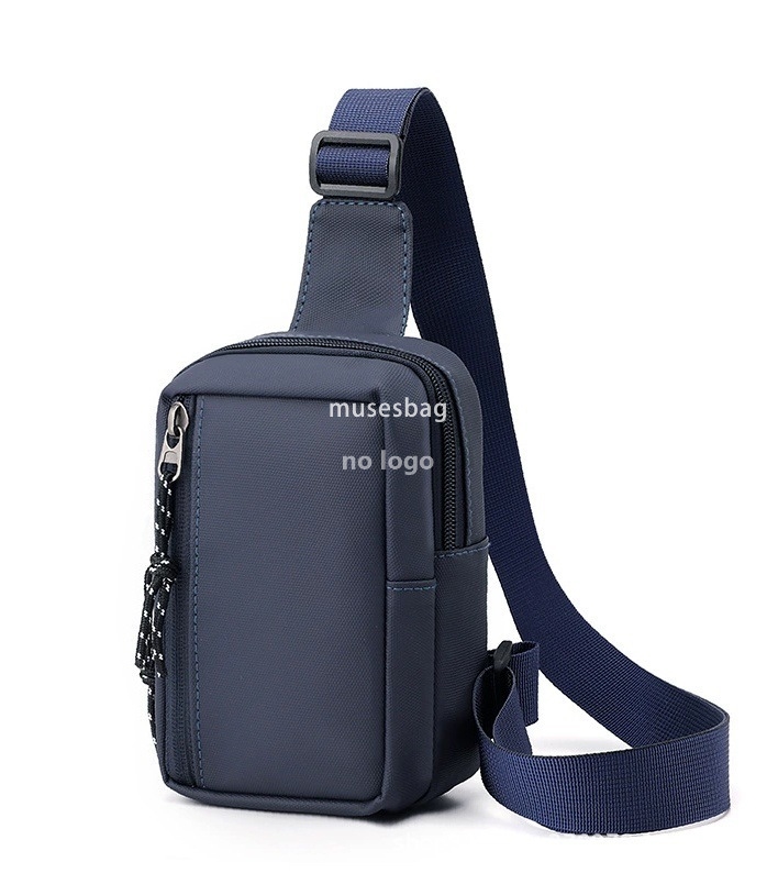 New men's small chest bag personality crossbody mini youth fashion portable waterproof outdoor street trend cross-border